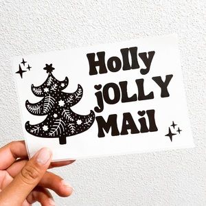 🌟Holiday Posh Stickers | Thank You Stickers | Shipping Stickers